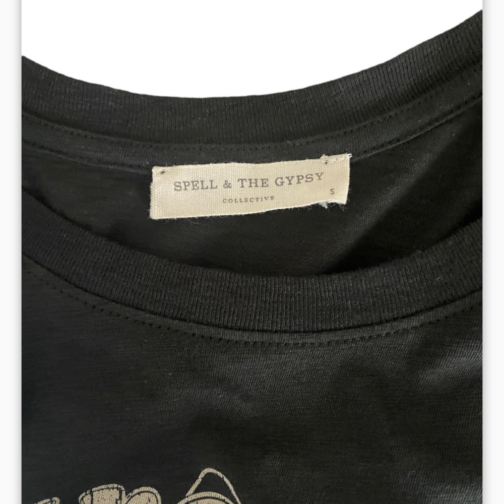 Spell Black Graphic Tee - Picture 6 of 6
